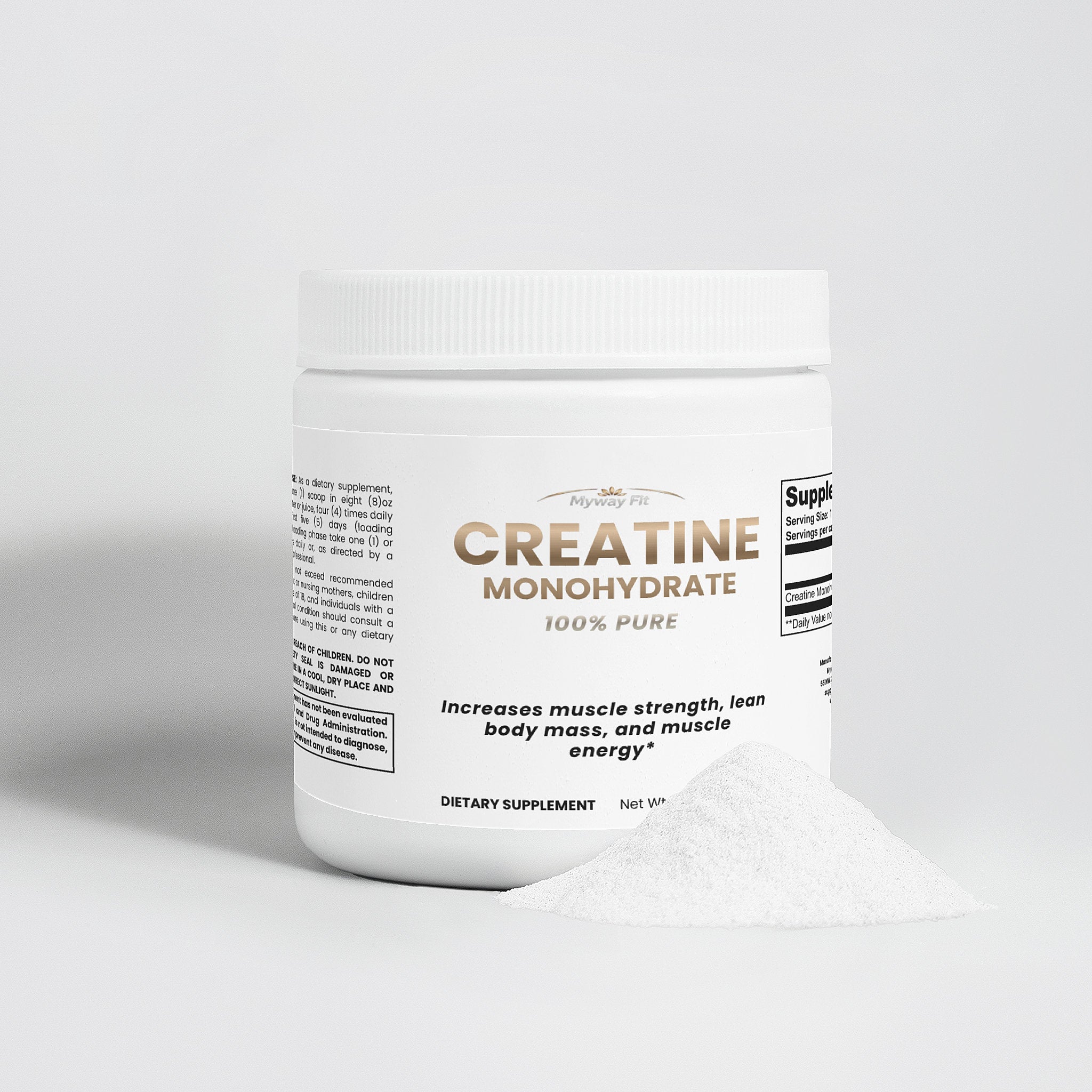 Creatine Monohydrate — Strength & Muscle Builder