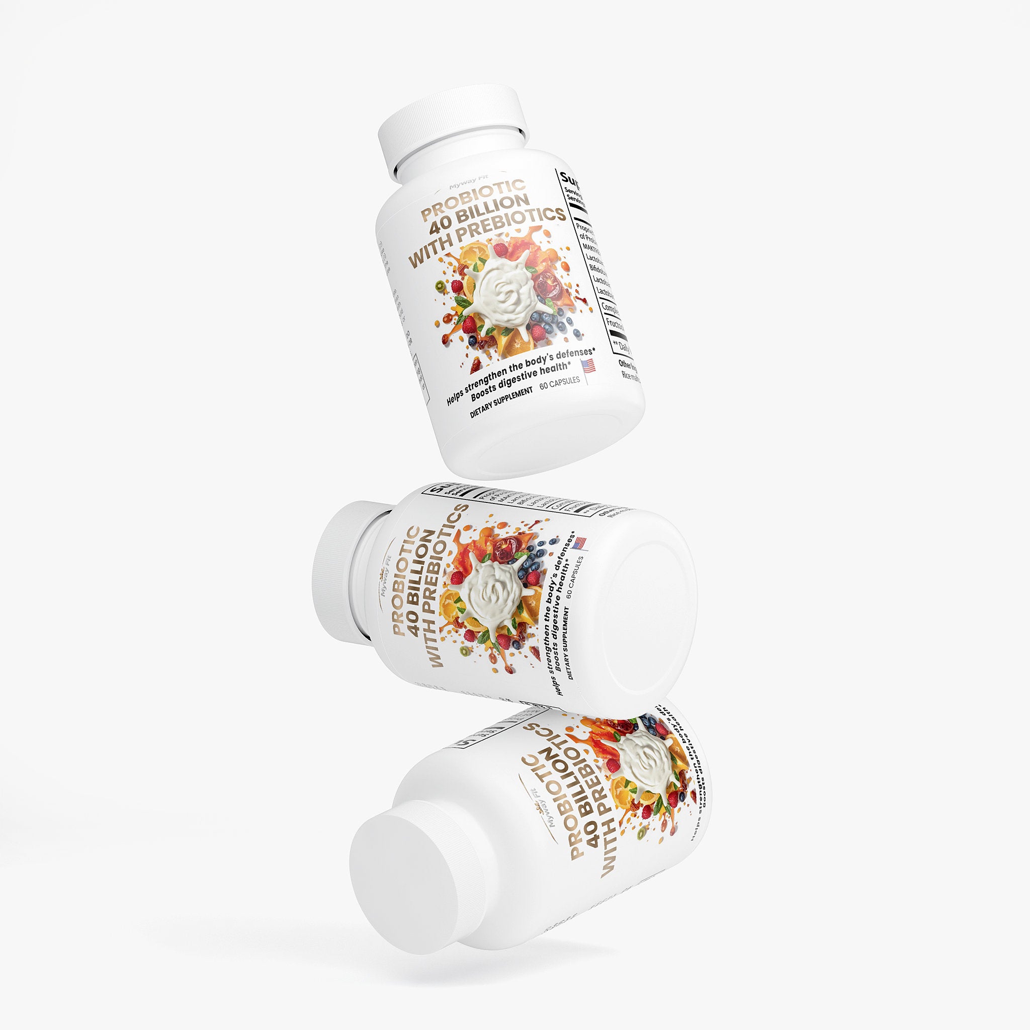 Probiotic 40 Billion with Prebiotics