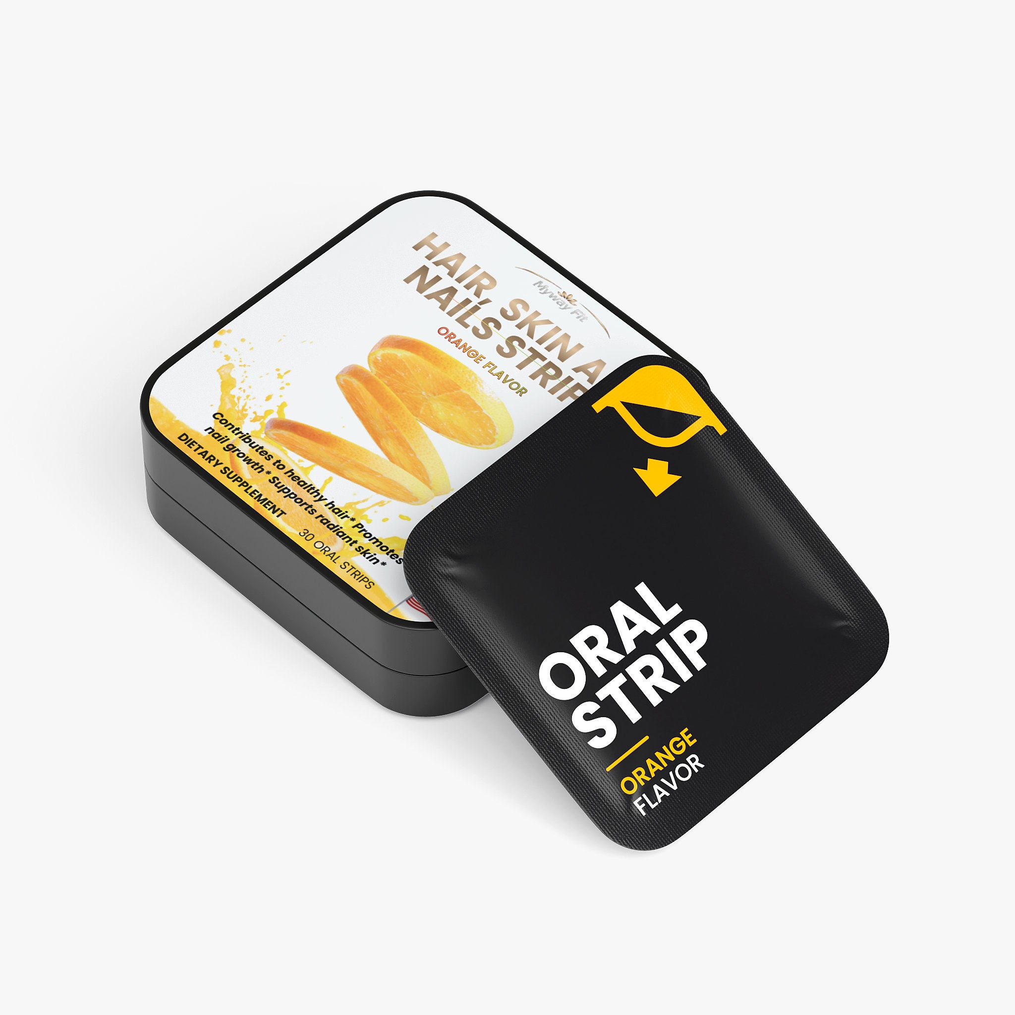 Hair, Skin & Nails Strips — Oral Strips for Daily Beauty
