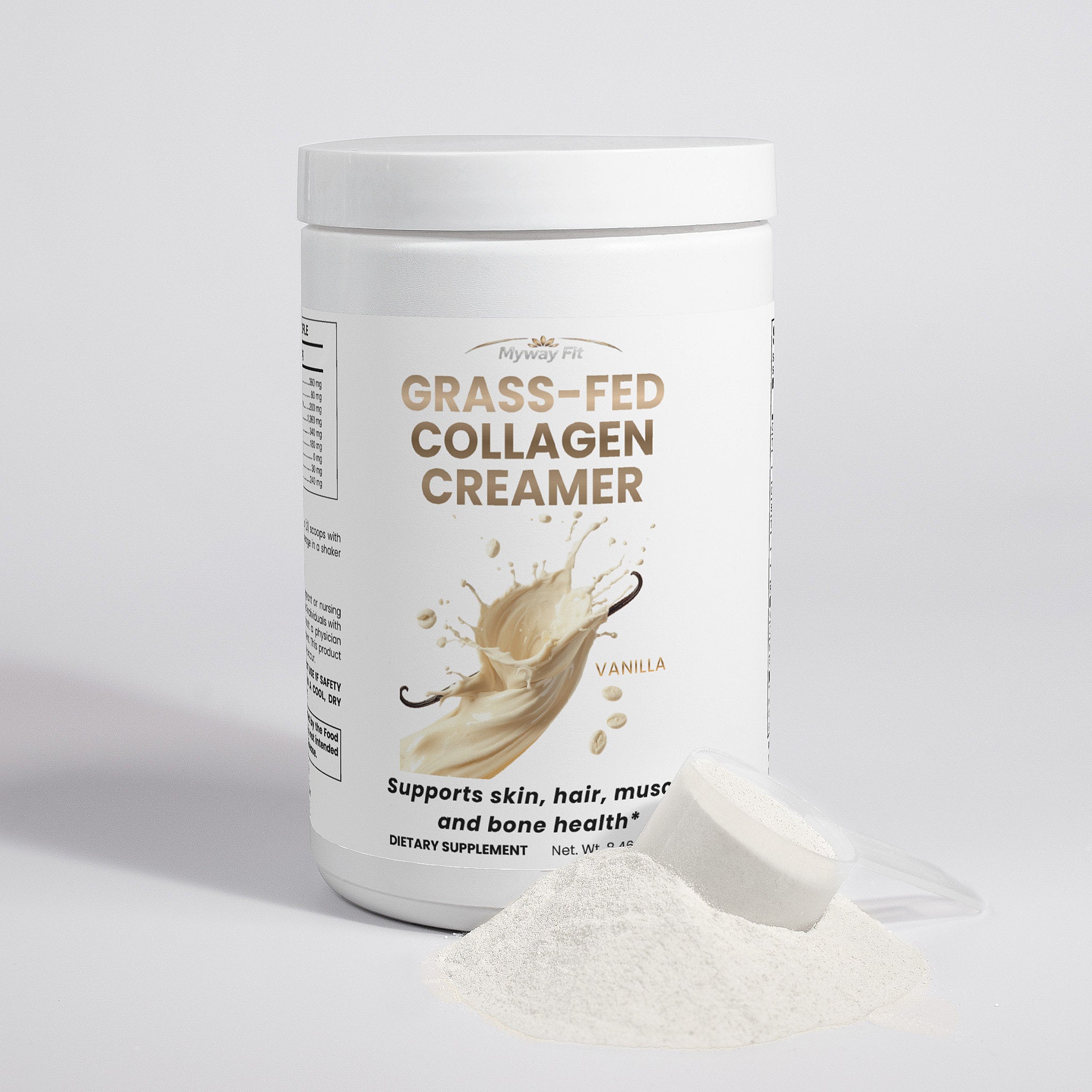 Grass-Fed Collagen Creamer (Vanilla)