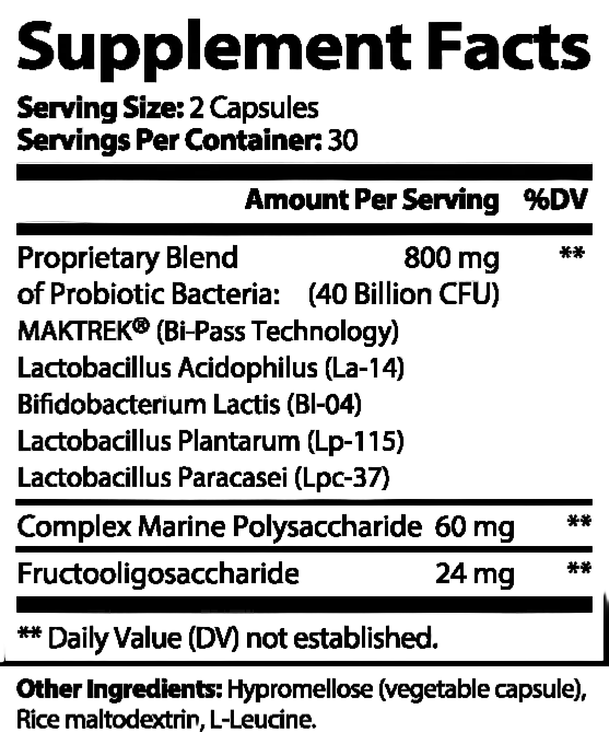 Probiotic 40 Billion Double Pack