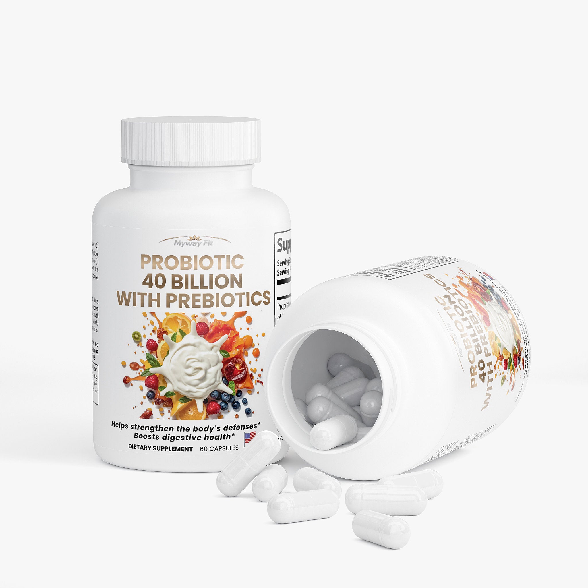 Probiotic 40 Billion with Prebiotics