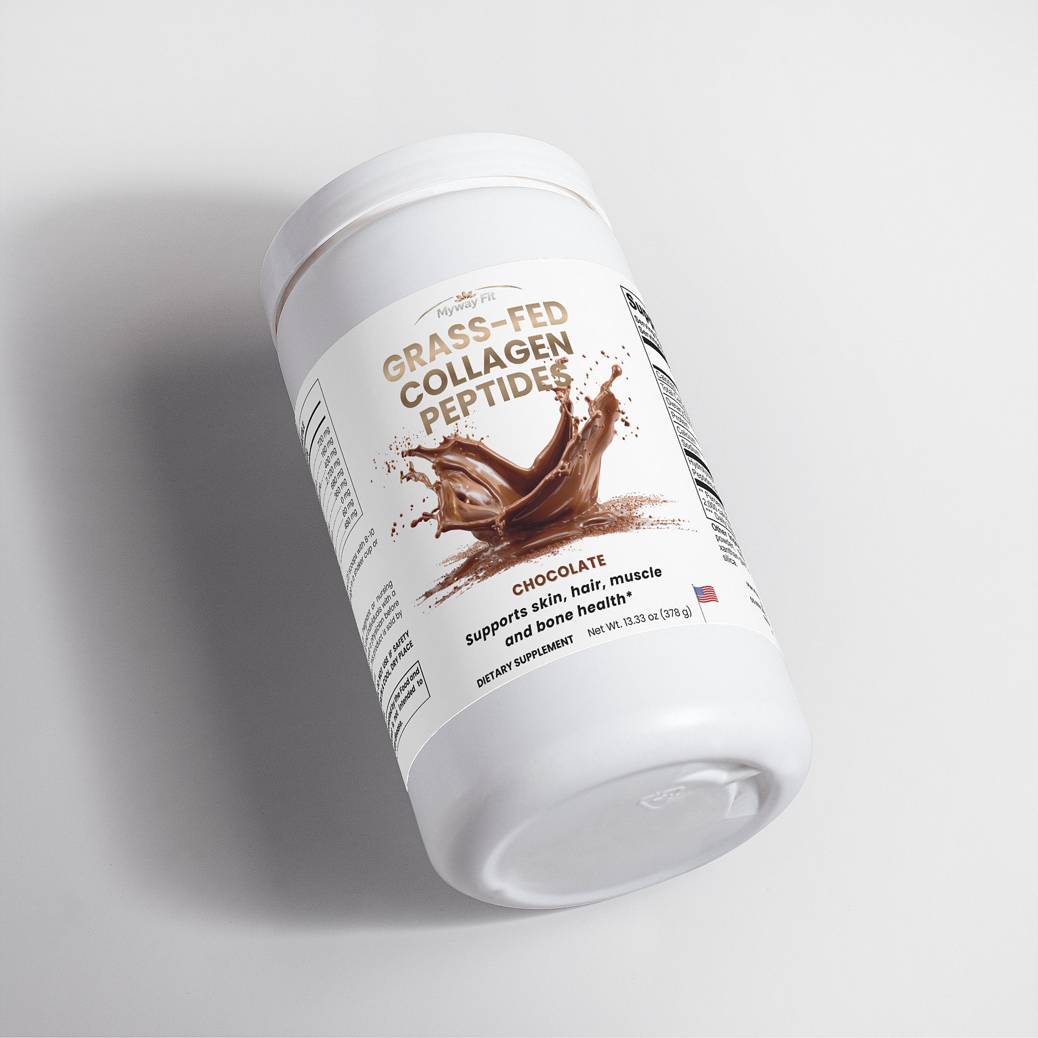 Grass-Fed Collagen Peptides Powder (Chocolate)