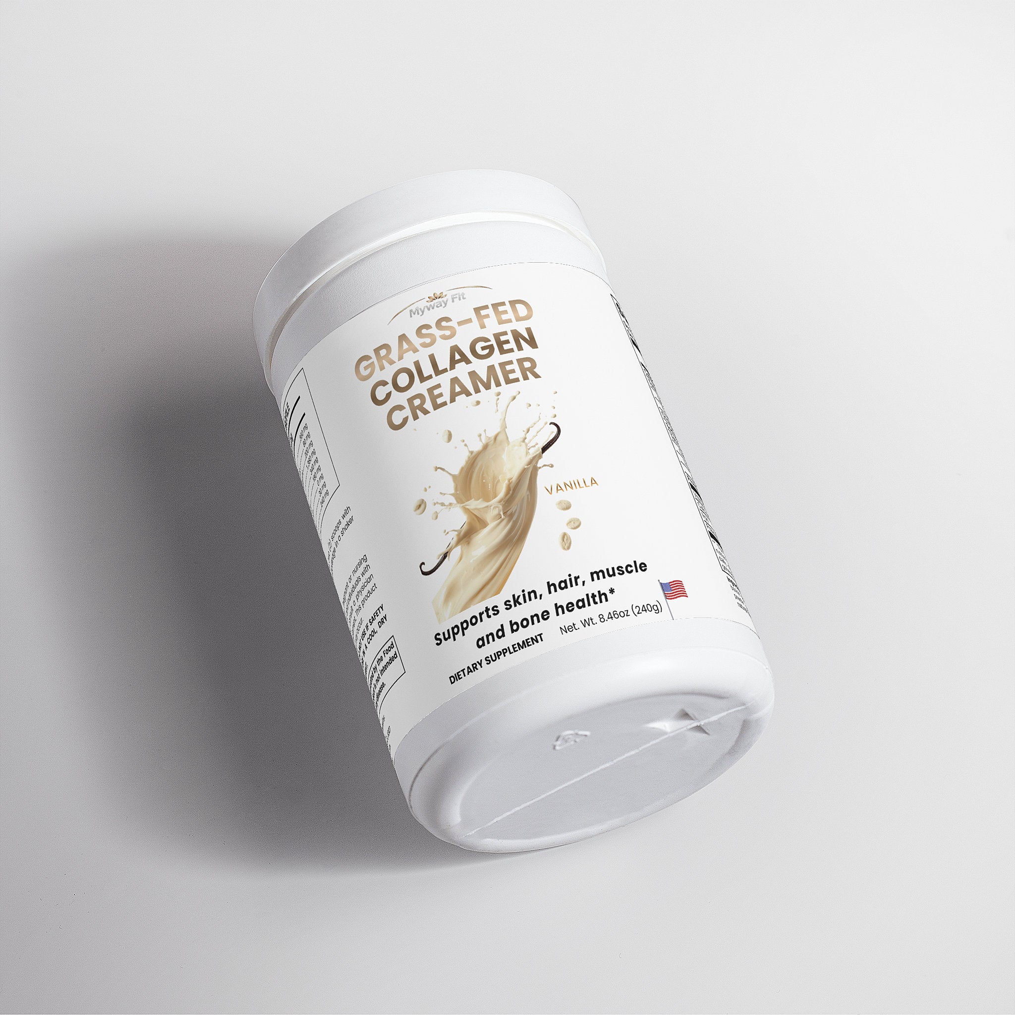 Grass-Fed Collagen Creamer (Vanilla)