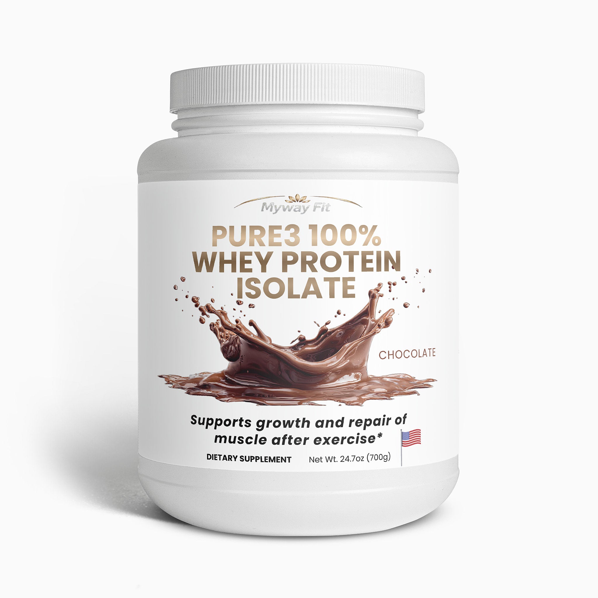 Whey Protein Isolate — 100% Pure Muscle Fuel