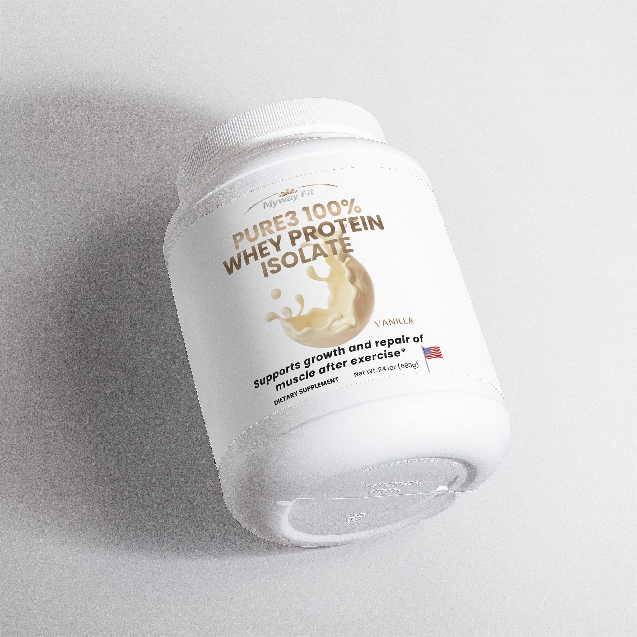 Whey Protein Isolate (Vanilla) Pure3 100%