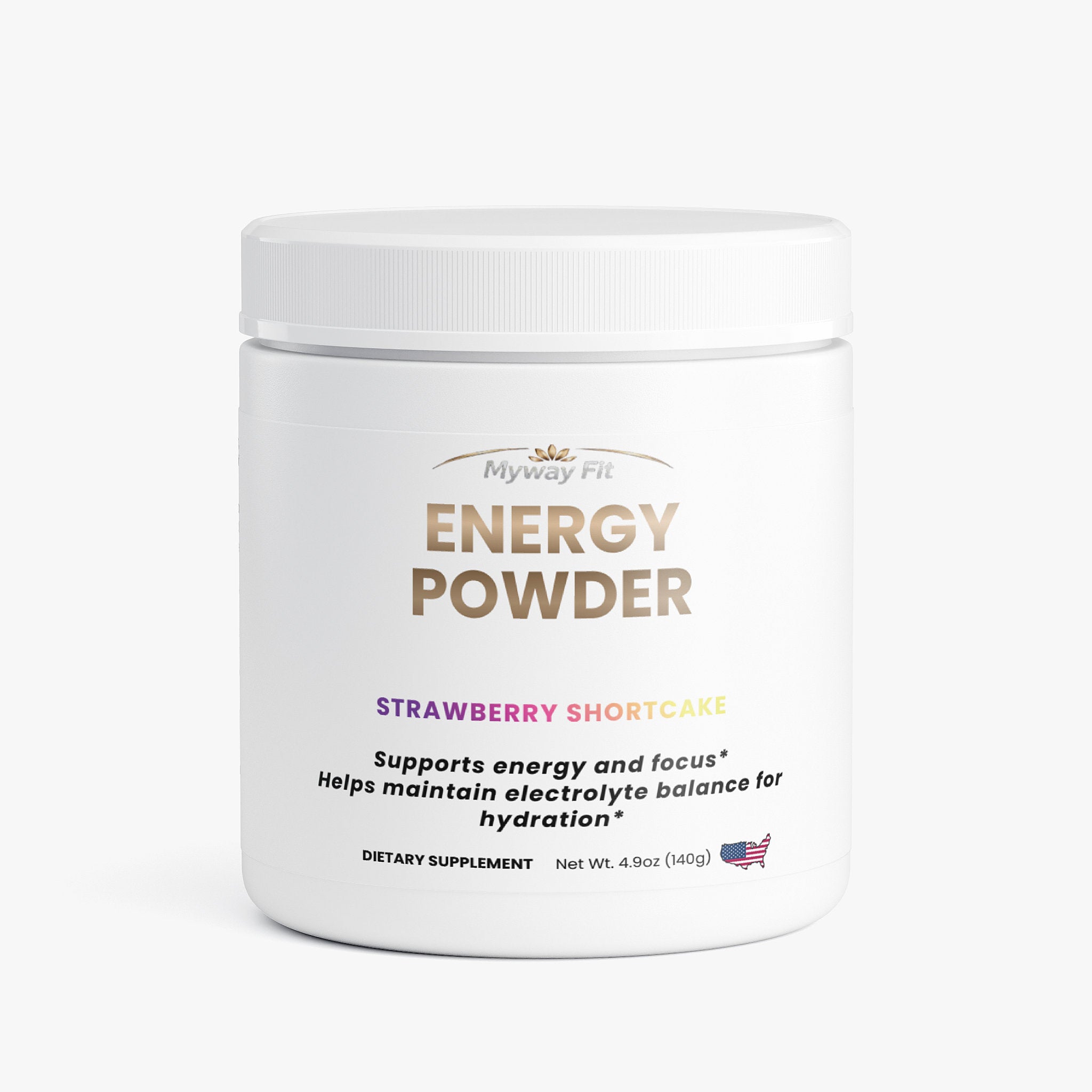Energy Powder (Strawberry Shortcake)