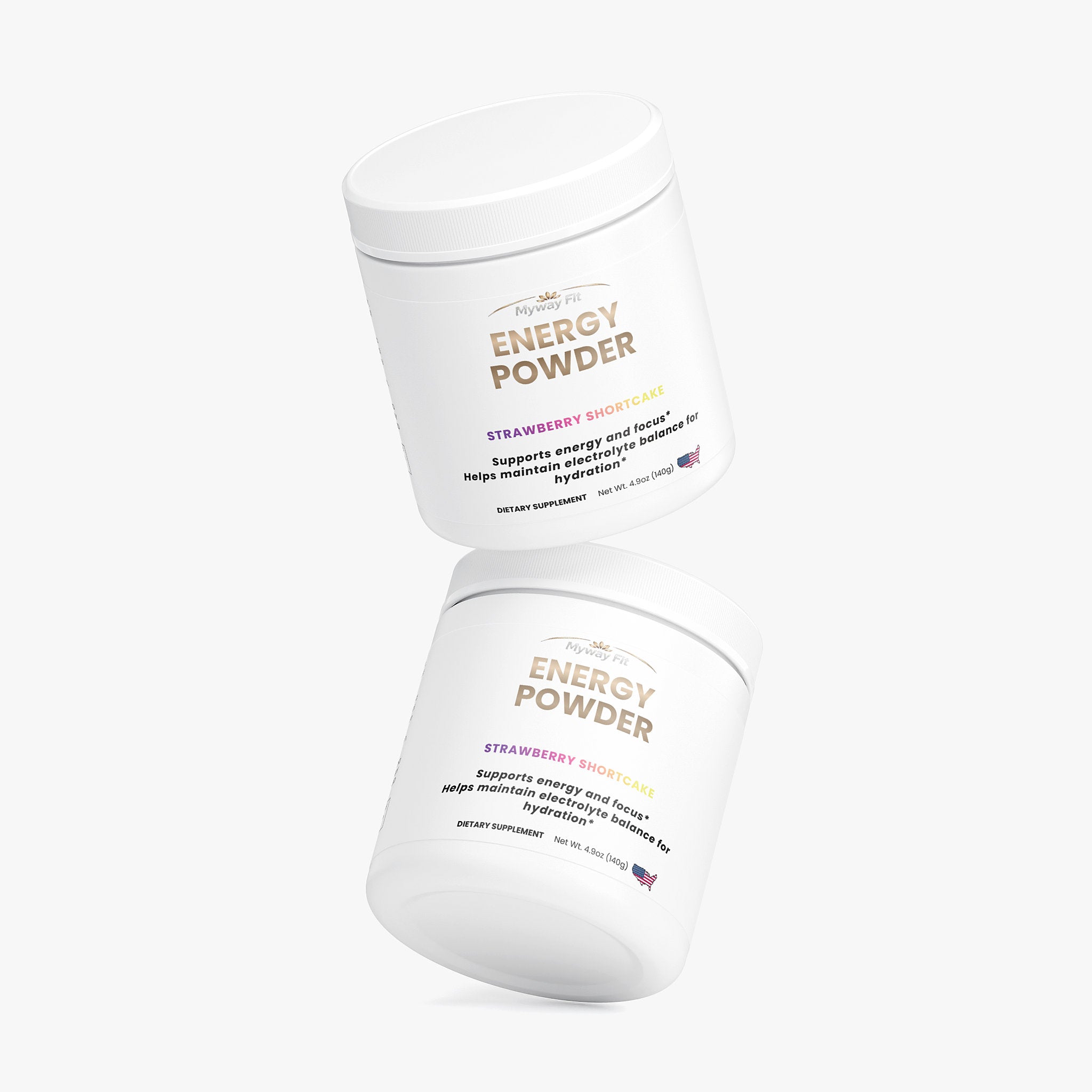 Energy Powder (Strawberry Shortcake)