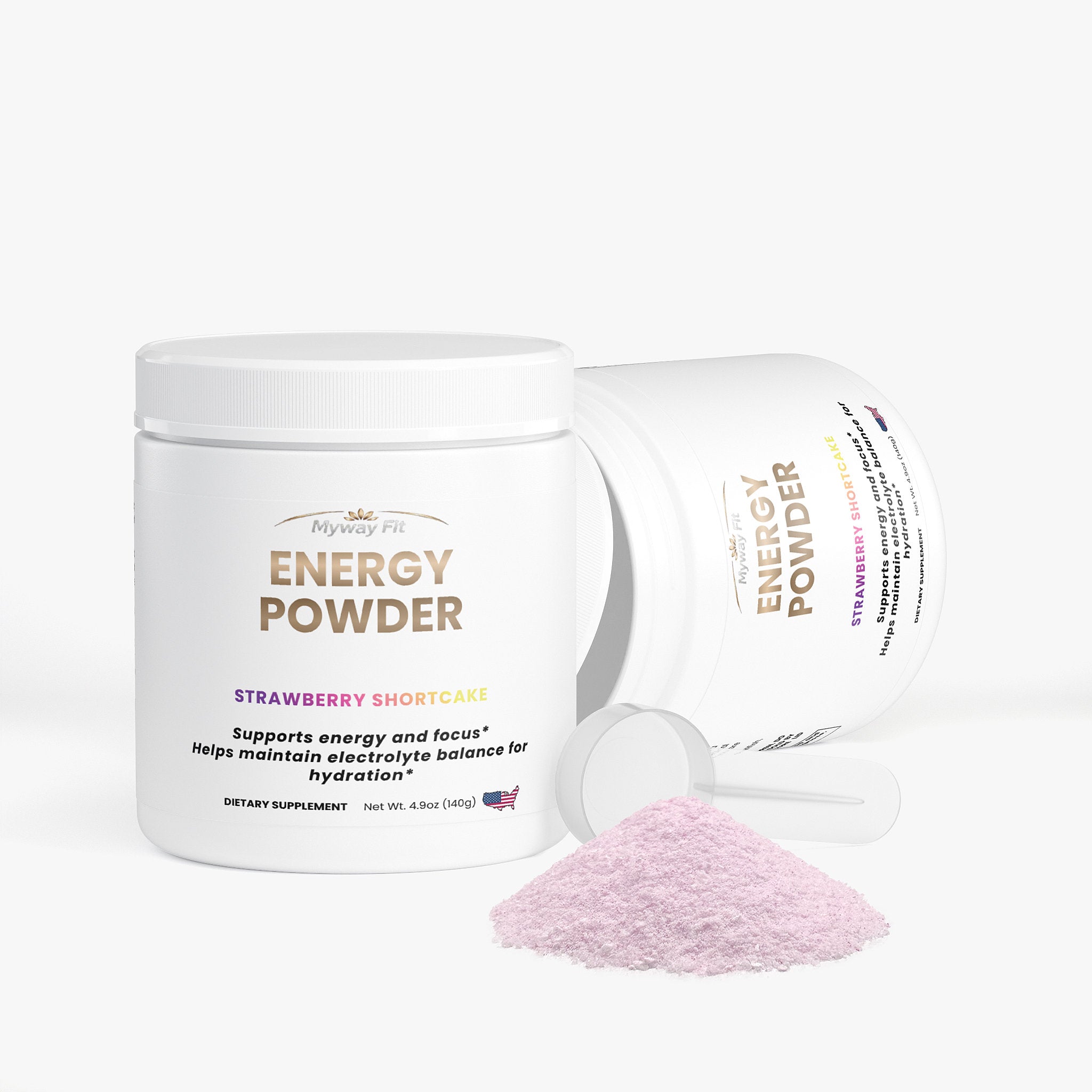 Energy Powder (Strawberry Shortcake)