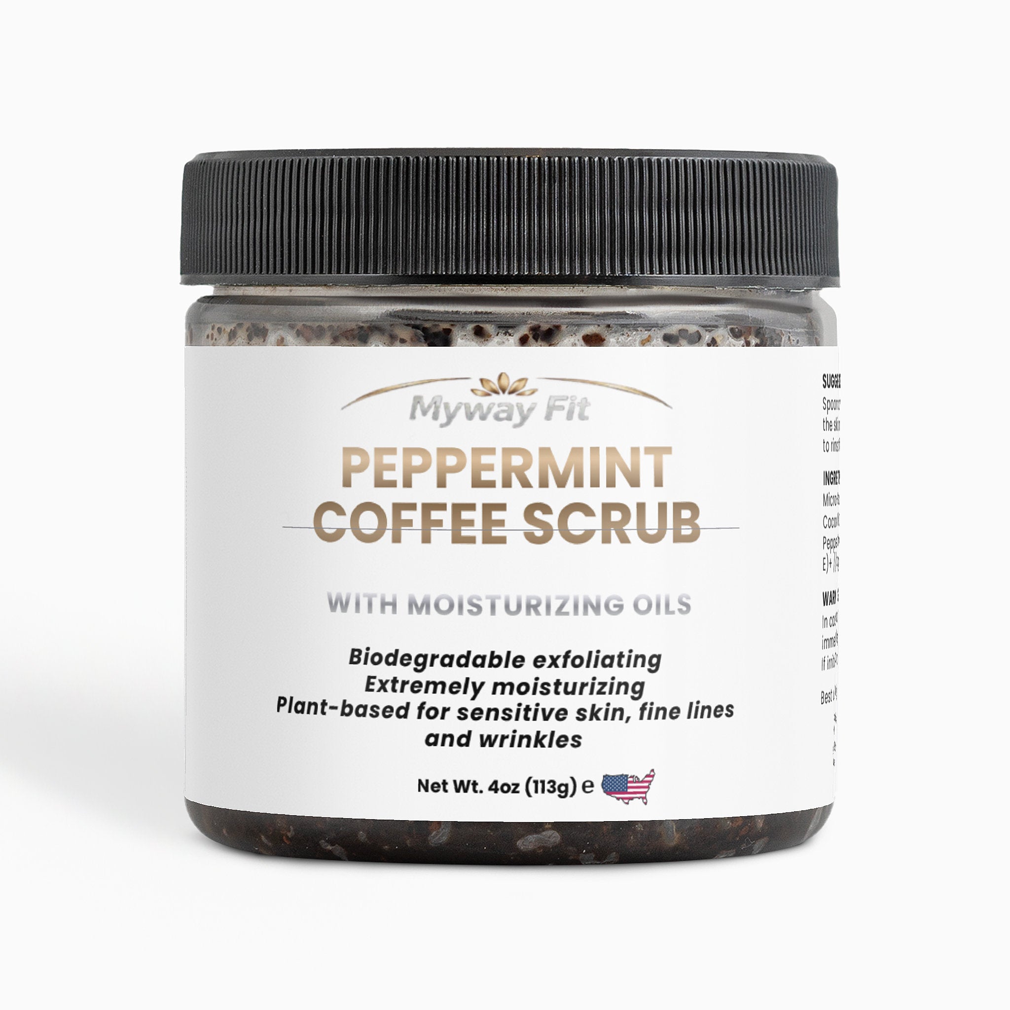 Peppermint Coffee Scrub