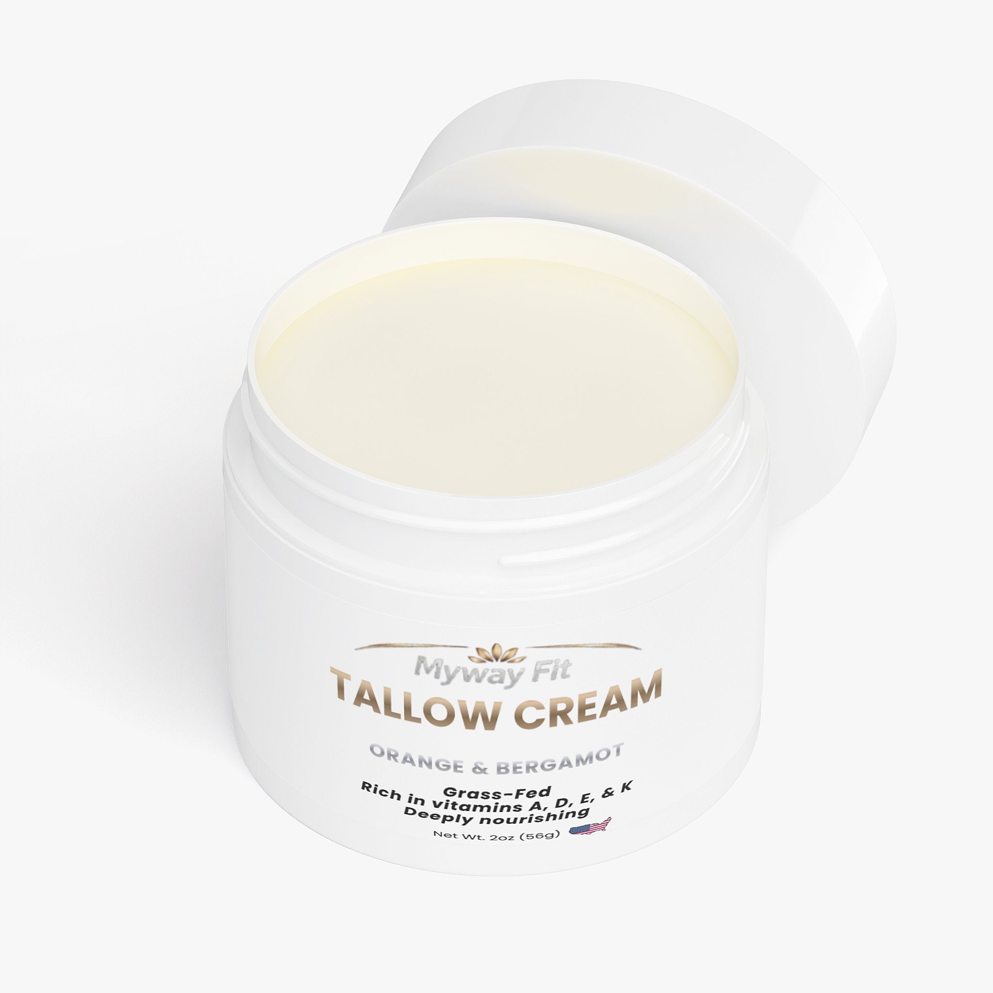 Tallow Cream Orange & Bergamot