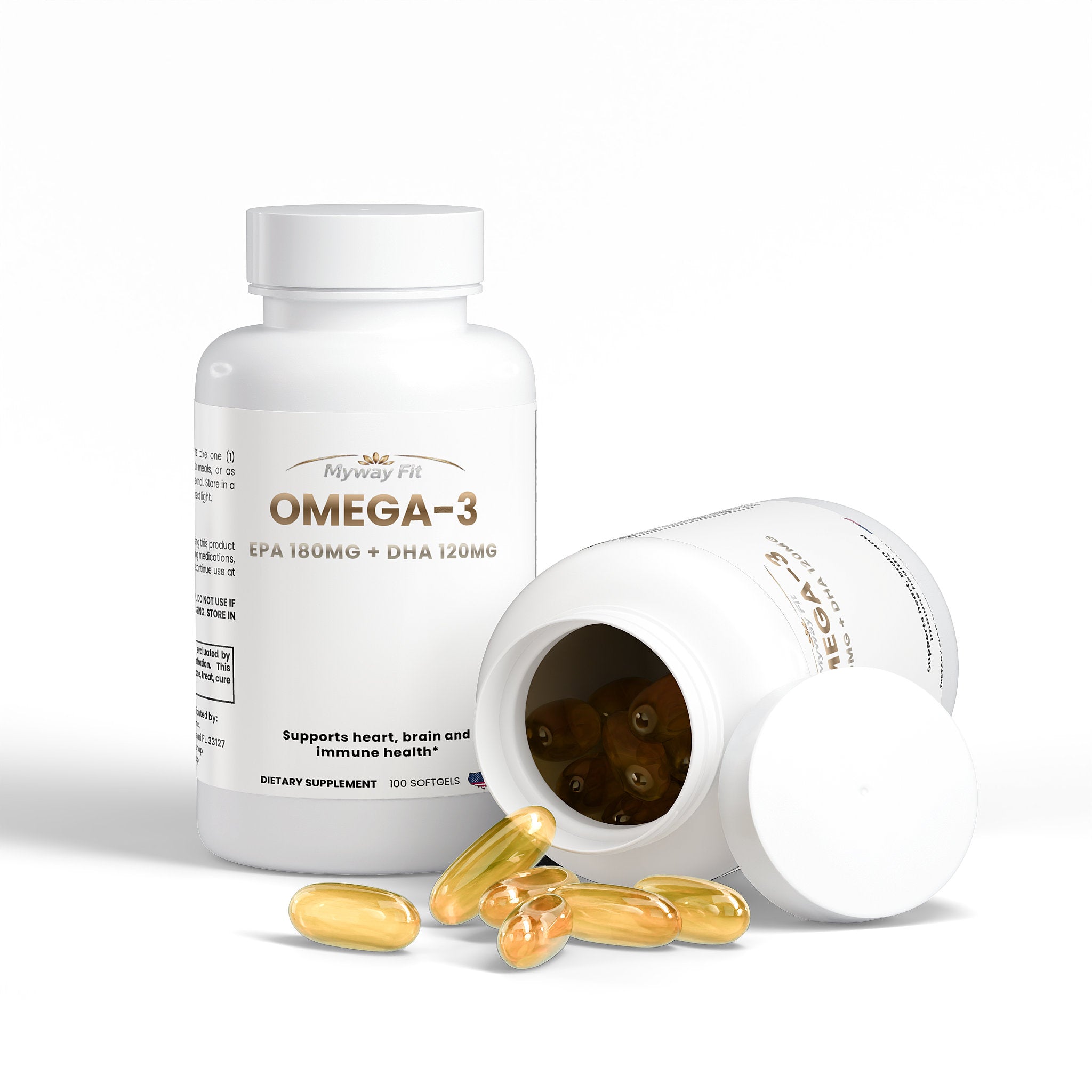 Omega-3 EPA 180mg + DHA 120mg